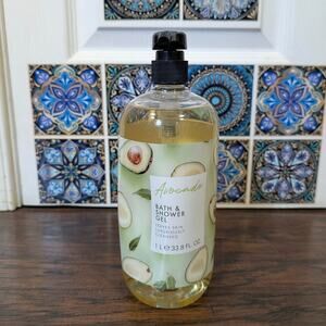 Avocado Bath and Shower Gel Bodywash - 33.8 fl oz / 1 L - New / Unused